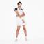 Lacoste Womens Open Neck Polo Tee - White/Blue - thumbnail image 4
