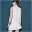 Lacoste Sport Womens Tennis Sleeveless Polo - White/Blue - thumbnail image 3