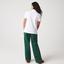 Lacoste Womens Soft Cotton Polo  - White - thumbnail image 4