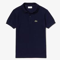 Lacoste Boys Petit Piqu Tennis Polo - Navy Blue