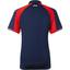 Fila Mens Heritage Polo - Navy/Red - thumbnail image 2