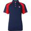 Fila Mens Heritage Polo - Navy/Red - thumbnail image 1