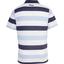 Fila Mens Heritage Stripe Polo - White/Blue - thumbnail image 2