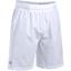 Under Armour Mens Mirage 8" Shorts - White/Graphite - thumbnail image 1