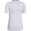 Under Armour Boys HeatGear Armour Fitted Tee - White - thumbnail image 2