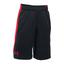 Under Armour Boys Eliminator Shorts - Black/Red - thumbnail image 1
