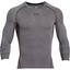 Under Armour Mens HeatGear Long Sleeve Compression Top - Grey - thumbnail image 2