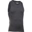 Under Armour Mens HeatGear Compression Tank Top - Carbon Heather - thumbnail image 2