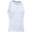 Under Armour Mens HeatGear Compression Tank Top - White - thumbnail image 2