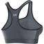 Under Armour Womens Armour Mid Sports Bra - Grey - thumbnail image 2