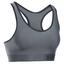 Under Armour Womens Armour Mid Sports Bra - Grey - thumbnail image 1