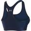 Under Armour Womens Armour Mid Sports Bra - Navy - thumbnail image 2