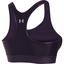 Under Armour Womens Armour Mid Printed Sports Bra - Purple - thumbnail image 2