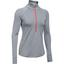 Under Armour Womens Armour 1/2 Zip Top - Grey - thumbnail image 1