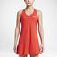 Nike Womens Pure Tennis Dress - Light Crimson/White - thumbnail image 3