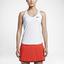 Nike Womens Pure Tank Top - White/Black - thumbnail image 3