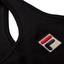 Fila Womens Ruffle Racerback Tank - Black - thumbnail image 3
