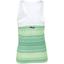 Fila Womens Acqua Sole Open Hole Tank - Green/Blue - thumbnail image 2