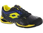 Lotto Mens Raptor Ultra IV Speed Tennis Shoes - Black/Lizard Green - thumbnail image 1