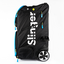 Slinger Grand Slam Battery Powered Tennis Ball Machine Pack - Blue - thumbnail image 5
