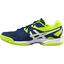Asics Mens GEL-Hunter 3 Indoor Court Shoes - Blue/Yellow - thumbnail image 2