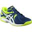Asics Mens GEL-Hunter 3 Indoor Court Shoes - Blue/Yellow - thumbnail image 5