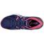 Asics Womens GEL-Hunter 3 Indoor Court Shoes - Blue/Pink - thumbnail image 3