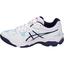 Asics Womens GEL-Netburner Academy 7 Shoes - White/Blue - thumbnail image 2