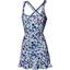 Lotto Womens Twice Reversible Dress - Blue/Floral - thumbnail image 1