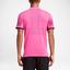 Nike Mens Advantage Premier RF Polo - Hyper Pink/Black - thumbnail image 4