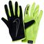 Nike Mens Rally Running Gloves - Black/Volt - thumbnail image 1