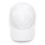 Lacoste Cap in Solid Diamond Weave Taffeta - White - thumbnail image 3