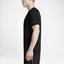 Nike Mens Run Dri-Blend Swoosh Running T-Shirt - Black/Volt - thumbnail image 5