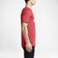 Nike Mens Run Dri-Blend Swoosh Running T-Shirt - Daring Red/White - thumbnail image 4