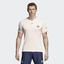 Adidas Mens Roland Garros Climachill Tennis Tee - Ecru Tint - thumbnail image 3