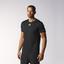 Adidas Mens Sequencials Climalite Running Tee - Black - thumbnail image 2