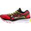 Saucony Womens Triumph ISO Running Shoes - Black/Vizicoral/Citron - thumbnail image 2