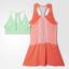 Adidas Womens Adizero Dress - Flash Red/Green - thumbnail image 2