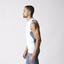 Adidas Mens Techfit Cool Sleeveless Tee - White/Vista Grey - thumbnail image 7