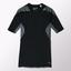 Adidas Mens Techfit Cool Short Sleeve Top - Black/Vista Grey - thumbnail image 1