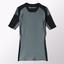 Adidas Mens Techfit Cool Short Sleeve Top - Black/Vista Grey - thumbnail image 2