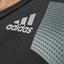 Adidas Mens Techfit Cool Short Sleeve Top - Black/Vista Grey - thumbnail image 4