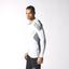 Adidas Mens Techfit Cool Long Sleeve Tee - White/Vista Grey - thumbnail image 7