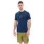 Fila Mens Brig Raw Seam Graphic T-Shirt - Moonlit Ocean - thumbnail image 1