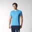 Adidas Mens Uncontrol ClimaChill Tee - Chill Blue Mel. - thumbnail image 6