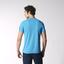 Adidas Mens Uncontrol ClimaChill Tee - Chill Blue Mel. - thumbnail image 8