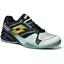 Lotto Mens Stratosphere Speed Tennis Shoes - Black/Gold - thumbnail image 1