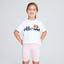 Ellesse Girls Nicky Crop Tee - White - thumbnail image 1