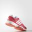 Adidas Womens Barricade Court 2.0 Tennis Shoes - Red - thumbnail image 6