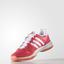 Adidas Womens Barricade Court 2.0 Tennis Shoes - Red - thumbnail image 5